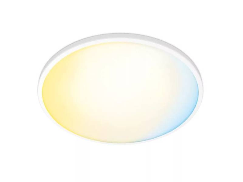 WiZ Deckenleuchte WIZ LED-Deckenleuchte SuperSlim 43 x 2 cm 22W, Inkl. Leuchtmittel, Dimmbar ohne Bewegungsmelder Smart Home-fähig von WiZ
