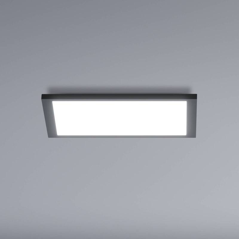 WiZ LED-Deckenleuchte Panel, schwarz, 30x30 cm von WiZ