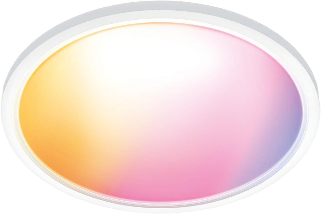 WiZ LED Deckenleuchte SuperSlim Deckenleuchte Tunable White&Color 2450lm, LED fest integriert WiZ LED Deckenleuchte SuperSlim Deckenleuchte Tunable White&Color 2450lm, LED fest integriert von WiZ