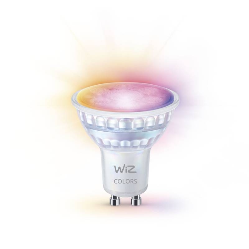 WiZ LED-Leuchtmittel Spot PAR16 GU10 4,7W warmweiß bis kaltweiß smart RGB von WiZ