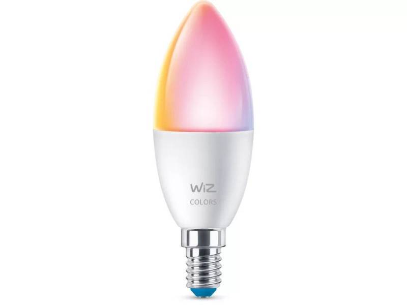 WiZ LED-Leuchtmittel WIZ LED-Leuchtmittel Kerzenform C37 E14 4,9W, Dimmbar Smart Home-fähig von WiZ