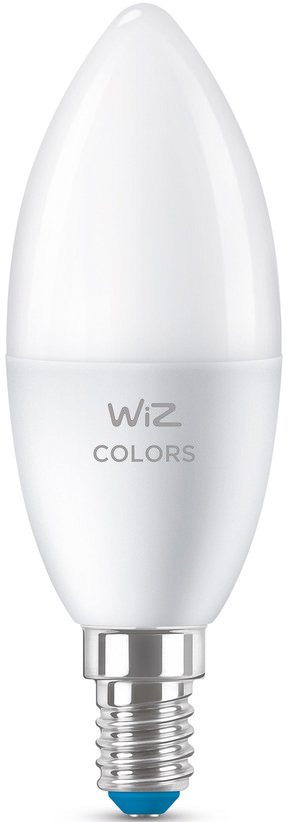 WiZ LED-Leuchtmittel White&Color 40W E14 Kerzenform Tunable matt Einzelpack, E14, 1 St., Farbwechsler, Kreieren Sie mit Wiz Tunable White LED Lampen smarte Beleuchtung WiZ LED-Leuchtmittel White&Color 40W E14 Kerzenform Tunable matt Einzelpack, E14, 1 St., Farbwechsler, Kreieren Sie mit Wiz Tunable White LED Lampen smarte Beleuchtung von WiZ