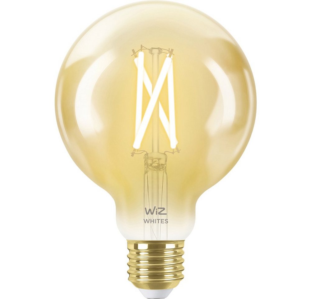 WiZ LED-Leuchtmittel WiZ 8718699786793 LED EEK F (A - G) E27 7 W = 50 W Bernstein, Warmwei von WiZ