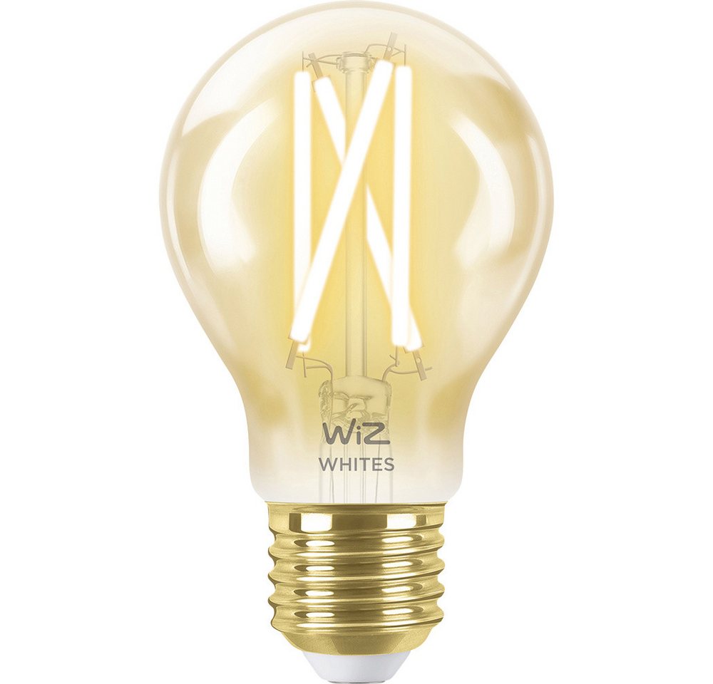 WiZ LED-Leuchtmittel WiZ 8718699787219 LED EEK F (A - G) E27 7 W = 50 W Bernstein, Warmwei von WiZ