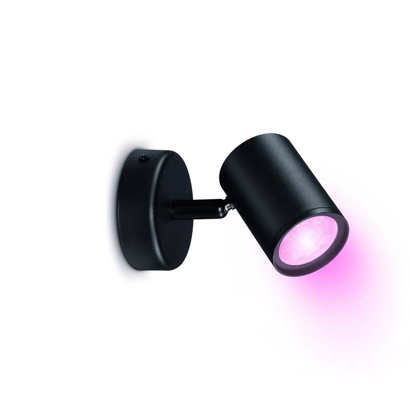 WiZ LED-Spotleuchte 'Imageo' schwarz 1-flammig 345 lm von WiZ