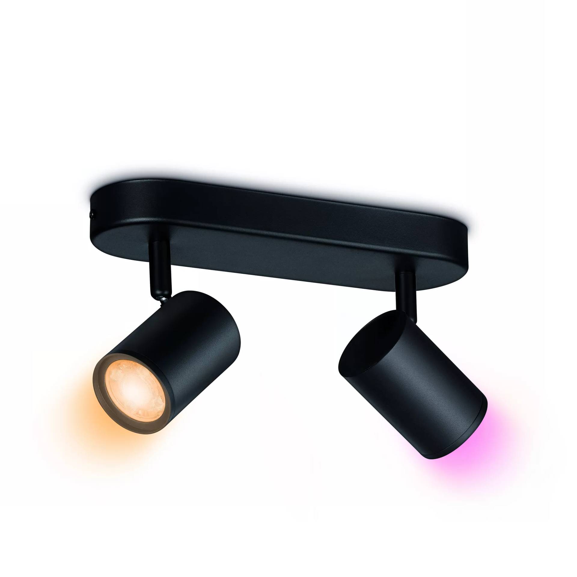 WiZ LED-Spotleuchte 'Imageo' schwarz 2-flammig 690 lm WiZ LED-Spotleuchte 'Imageo' schwarz 2-flammig 690 lm von WiZ