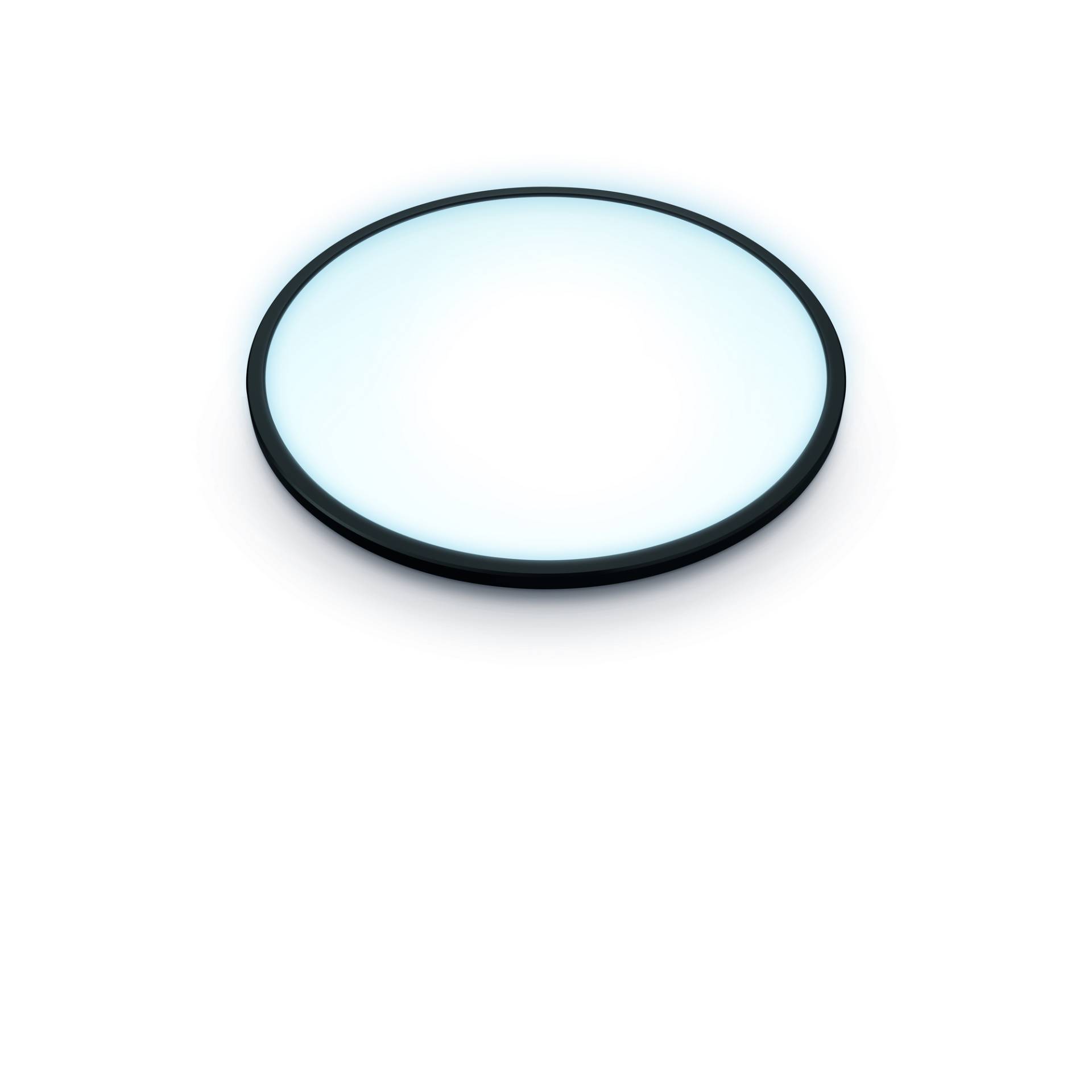 WiZ Panelleuchte 'SuperSlim' schwarz Ø 24 cm 1300 lm WiZ Panelleuchte 'SuperSlim' schwarz Ø 24 cm 1300 lm von WiZ