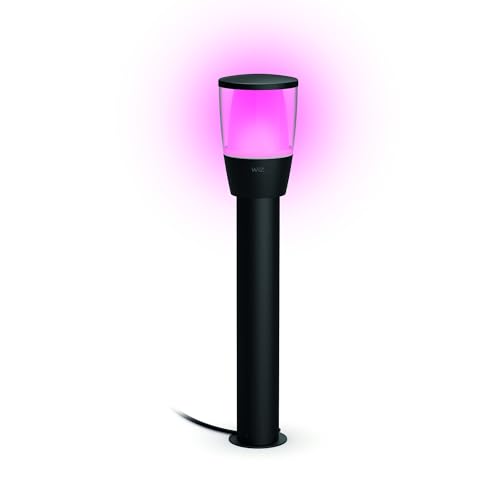 WiZ Tunable White and Color LED Außenleuchte Elpas, dimmbar, warm- bis kaltweiß, 16 Mio. Farben, smarte Steuerung per App/Stimme über WLAN, Starterset von WiZ