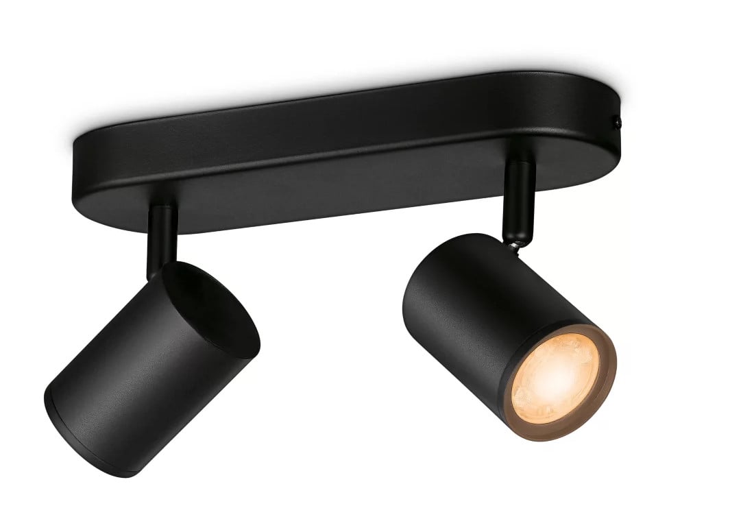 Wiz 2er Spot Imageo 5W RGB schwarz Wiz 2er Spot Imageo 5W RGB schwarz von WiZ