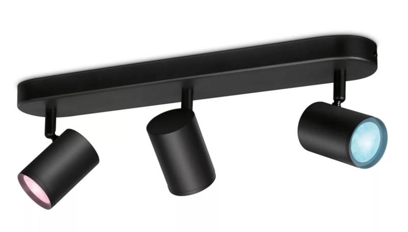 Wiz 3er Spot Imageo 15W RGB schwarz von WiZ
