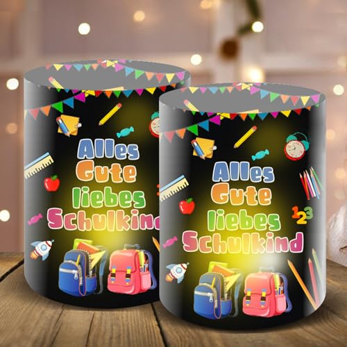 12 Windlicht Tischdeko Einschulung Junge, Einschulung Tisch Deko, Windlichter Tischdeko Endlich Schulkind, Endlich Schulkind 2024 Deko, Schuleinführung Einschulungsdeko Geeignet für Teelichter Kerzen 12 Windlicht Tischdeko Einschulung Junge, Einschulung Tisch Deko, Windlichter Tischdeko Endlich Schulkind, Endlich Schulkind 2024 Deko, Schuleinführung Einschulungsdeko Geeignet für Teelichter Kerzen von Wiainty