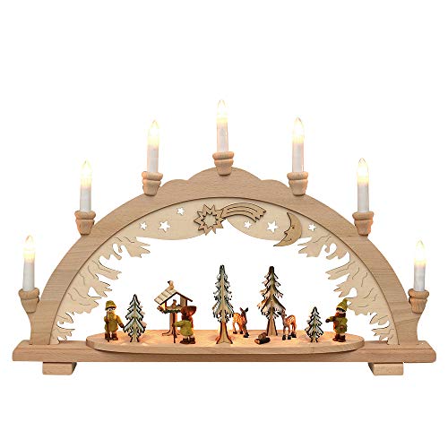 Wichtelstube-Kollektion Holz Schwibbogen Moosma & Moosfra XL Wichtelstube-Kollektion Holz Schwibbogen Moosma & Moosfra XL von Wichtelstube-Kollektion