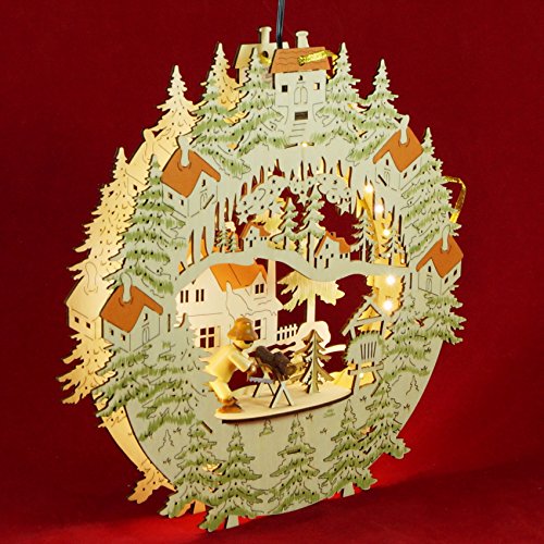 Wichtelstube-Kollektion LED Fensterbild 3D inkl. Trafo Waldmotiv Original Vogtland Souvenir Wichtelstube-Kollektion LED Fensterbild 3D inkl. Trafo Waldmotiv Original Vogtland Souvenir von Wichtelstube-Kollektion