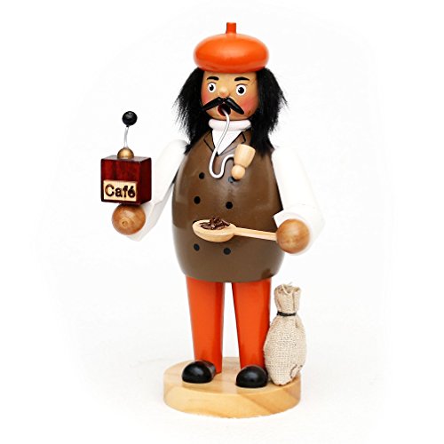 Wichtelstube-Kollektion Räuchermännchen Räuchermann Kaffeemann Räucherfigur 20cm von Wichtelstube-Kollektion