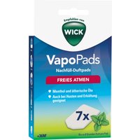 WICK Inhalations-Zusatz "VapoPads Menthol - VH7" Passen zu unseren Luftbefeuchtern, Inhalatoren & Diffusoren, 7er-Pack von Wick