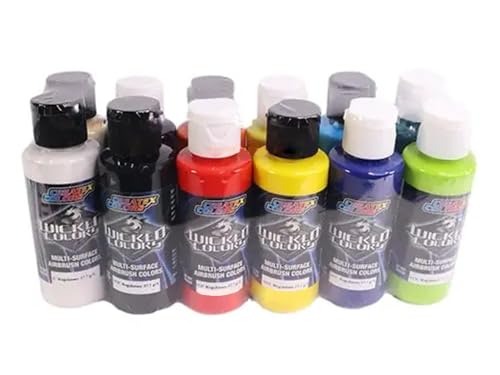 Wicked W130 12 Color Wicked Set (12x60ml) von Wicked Colors