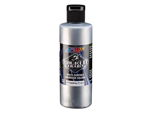 Wicked W355 Aluminum Fine [like Auto-Air 4101 Aluminum Base Fine] 120 ml von Wicked Colors