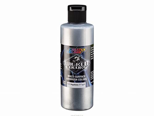 Wicked W355 Aluminum Fine [like Auto-Air 4101 Aluminum Base Fine] 120 ml von Wicked Colors