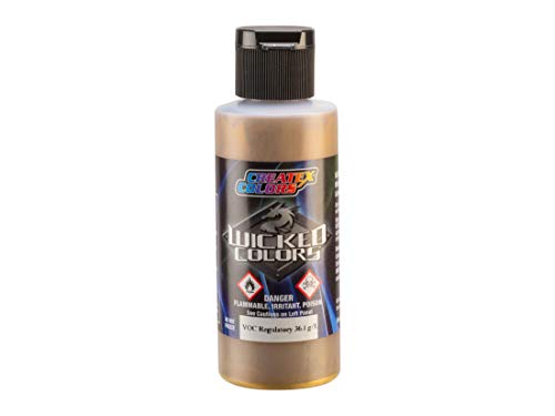 Wicked W358 Gold Chrome [like Auto-Air 4105 Gold Plating] 60 ml von Wicked Colors