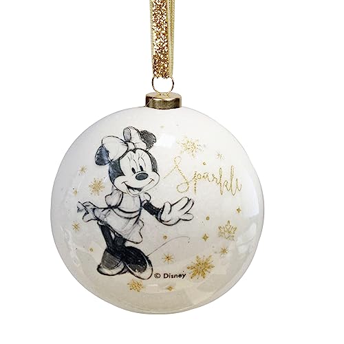 Disney Weihnachtskugel, 90 mm, Minnie Mouse 4866 von Widdle Gifts Ltd