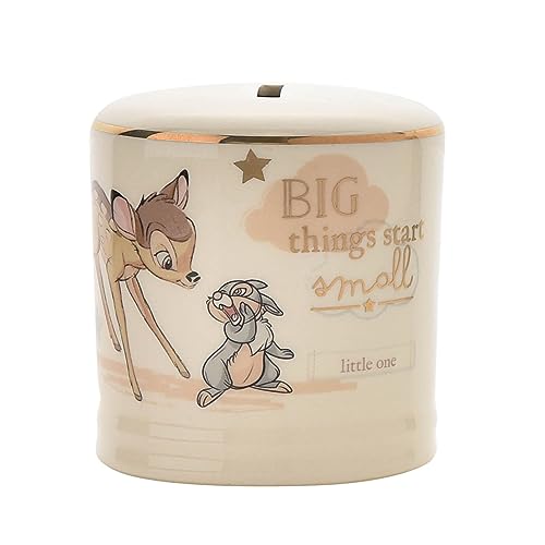 Bambi DI407 Spardose aus Keramik, Disney Magical Beginnings von Widdle Gifts