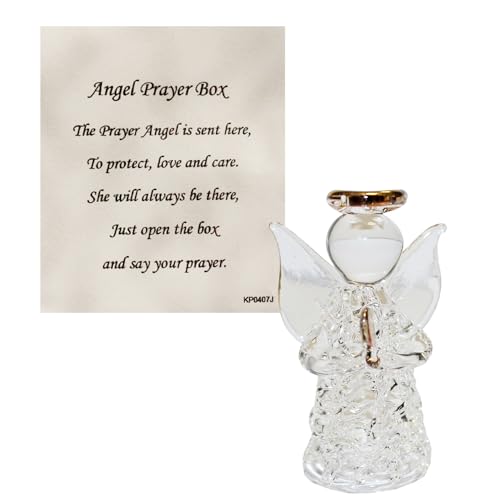 Engel Gebet Gedenkschmuck in Geschenkbox mit Gedicht Schutzengel Geschenk Dekor Herzerwärmendes Gebet Kristallglas Figur in Box 5413 Engel Gebet Gedenkschmuck in Geschenkbox mit Gedicht Schutzengel Geschenk Dekor Herzerwärmendes Gebet Kristallglas Figur in Box 5413 von Widdle Gifts