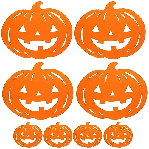 Halloween Kürbis 4er Pack Platzsets und Untersetzer Set Geschirr Dekorationen 9820 von Widdle Gifts