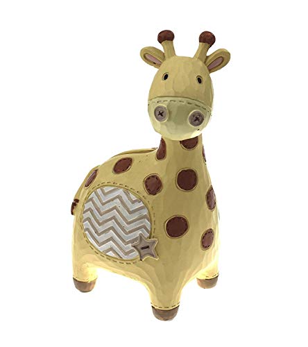 Arche Noah CG1254 Spardose aus Kunstharz, Giraffe Mehrfarbig von Widdop and Co