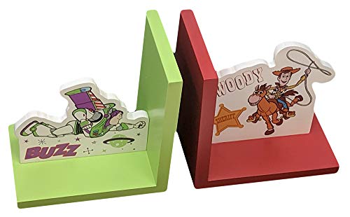 DI621 Buchstützen, Disney Pixar Toy Story 4, Buzz Lightyear und Woody von Widdop and Co
