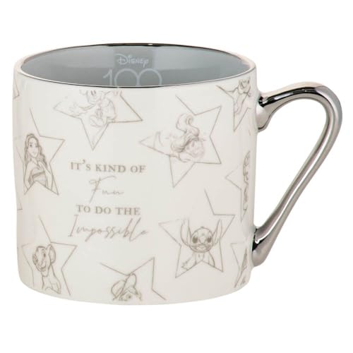 Disney 100 Premium Tasse - Do The Impossible - mit Deckelbox mit Folie von Widdop and Co
