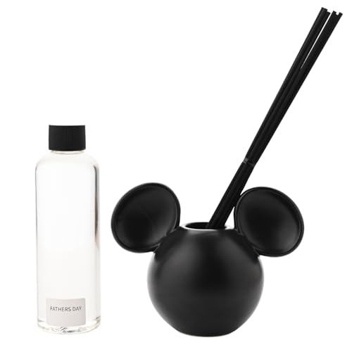 Disney – Mickey Mouse Keramikgefäß duftender Duftdiffusor mit Duft – Bergamotte & Grapefruit – Offiziell lizenziertes Disney-Produkt – H 9 x B 14 cm von Widdop and Co