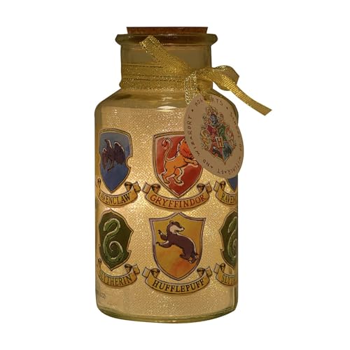 Harry Potter Charms Leuchtglas – Hauswappen von Widdop and Co