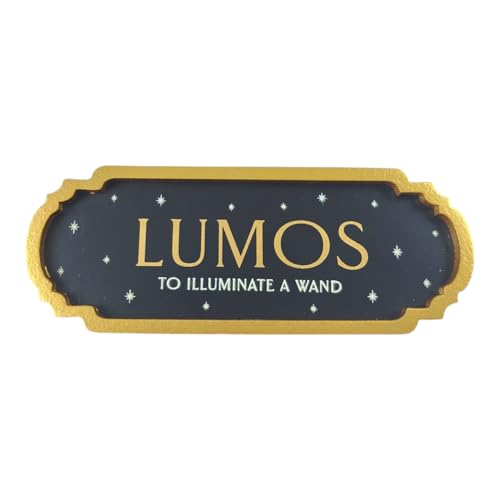 Warner Bros Harry Potter Alumni Zauberschild Lumos von Widdop and Co