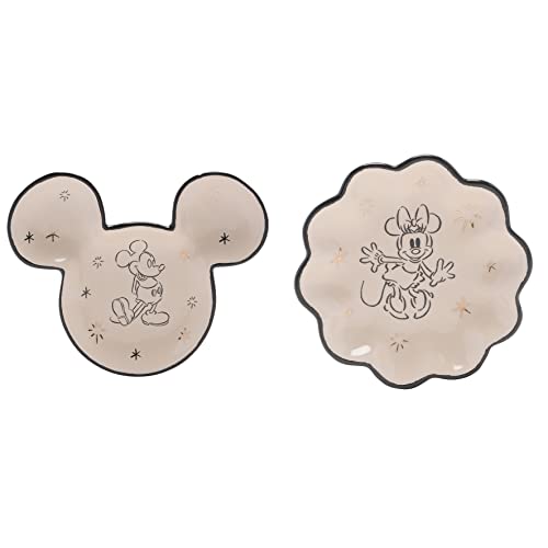 Widdop Disney Mickey & Minnie Set mit 2 Keramik-Schalen von Widdop and Co