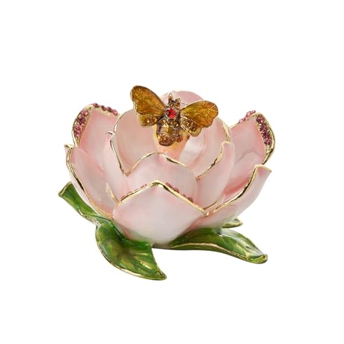 Widdop Stratton Schmuckkästchen von Treasured Trinkets – Roselily Design – Schmuckaufbewahrung, Organizer, Ornament – perfektes Geschenk für Mutter, Muttertag, Geburtstag, geliebte Person von Widdop and Co