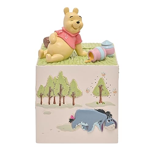 Widdop and Co Disney Winnie Puuh & Seine Freunde Spardose aus Kunstharz, Weiß von Widdop and Co