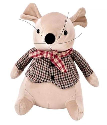 Widdop & Co. Maus-Türstopper – Maus mit Tweed-Jacke – beschwerter Stoff-Plüsch-Türstopper – Hestia-Kollektion Widdop & Co. Maus-Türstopper – Maus mit Tweed-Jacke – beschwerter Stoff-Plüsch-Türstopper – Hestia-Kollektion von Widdop and Co