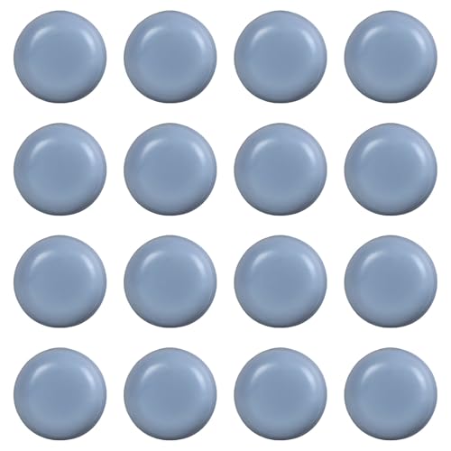 16 Stück Selbstklebend Teflongleiter Gleiter Profi Möbelgleiter Teflongleiter Pads zum Schutz von Parkett Selbstklebend Möbelgleiter Rund Stühle und Möbelschoner zum Parkett Laminat Teppich(30mm) von WideSmart