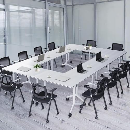 Large Modular Conference Room Table Desk with Silent Caster Wheels Modern Executive Office Conference Table for Home Office Large Modular Conference Room Table Desk with Silent Caster Wheels Modern Executive Office Conference Table for Home Office von Widppsopt