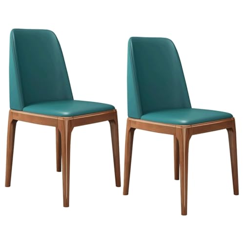 Widppsopt Esszimmerstuhl 2er-Set Kunstleder Mid Century Modern Polsterküchen Hohe Rückenlehne Seiten Widppsopt Esszimmerstuhl 2er-Set Kunstleder Mid Century Modern Polsterküchen Hohe Rückenlehne Seiten von Widppsopt