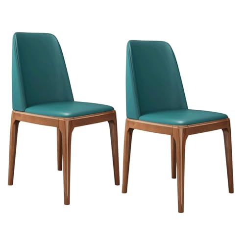 Widppsopt Esszimmerstuhl 2er Set Kunstleder Mid Century Set Seiten Walnuss Beine Küchen Modern Widppsopt Esszimmerstuhl 2er Set Kunstleder Mid Century Set Seiten Walnuss Beine Küchen Modern von Widppsopt