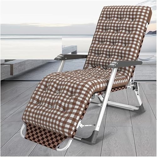 Widppsopt Gravity Chair Klappbarer Terrassen-Loungestuhl, Verstellbarer Liegestuhl für den Außenbereich mit Kissen und Massagearmlehnen (B+Kissen B) von Widppsopt