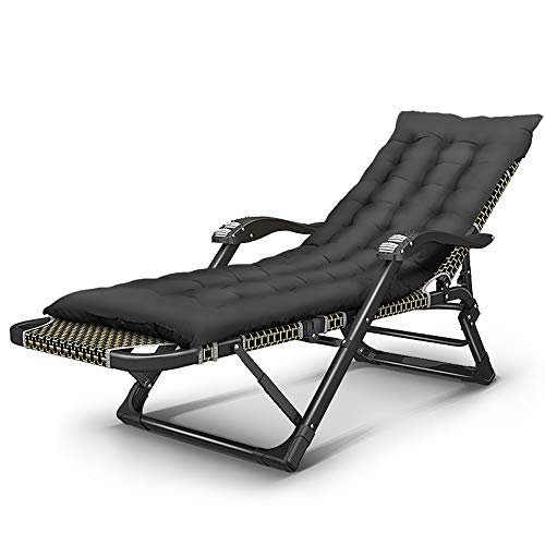 Widppsopt Liegestuhl Lounge ChairsChaise Klappbett Camping Einstellbare Liege Outdoor Faltbare Textilene Sonnenbaden Strand Pool Bett von Widppsopt