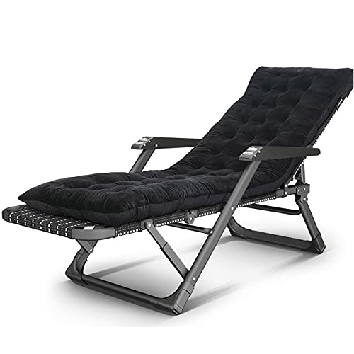 Widppsopt Verstellbarer Strandstuhl mit Massagearmlehnen, Faltbarer Liegestuhl, für Balkon, multifunktional oder Bett von Widppsopt