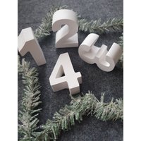 Zahlen Für Den Advent 1 - 4 von WieSchoen