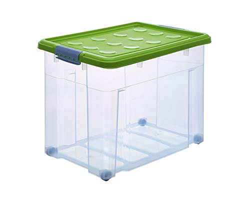 WieWin Eurobox Stapelbox Lagerkiste Transportbox 80L Box vesch Farben 60x40x46cm von WieWin