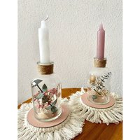 Kerzenglas Mit Trockenblumen/Im Glas Geschenk Mitbringsel Boho Tischdeko Hochzeit Geburtstag Kerzenhalter Kerzenglas Mit Trockenblumen/Im Glas Geschenk Mitbringsel Boho Tischdeko Hochzeit Geburtstag Kerzenhalter von WieWunderbarShop