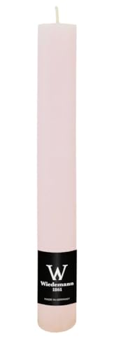 Wiedemann Kerzen Durchgefärbte Stabkerzen Rosé 280 x Ø 35 mm, 1 Stück von Wiedemann Kerzen