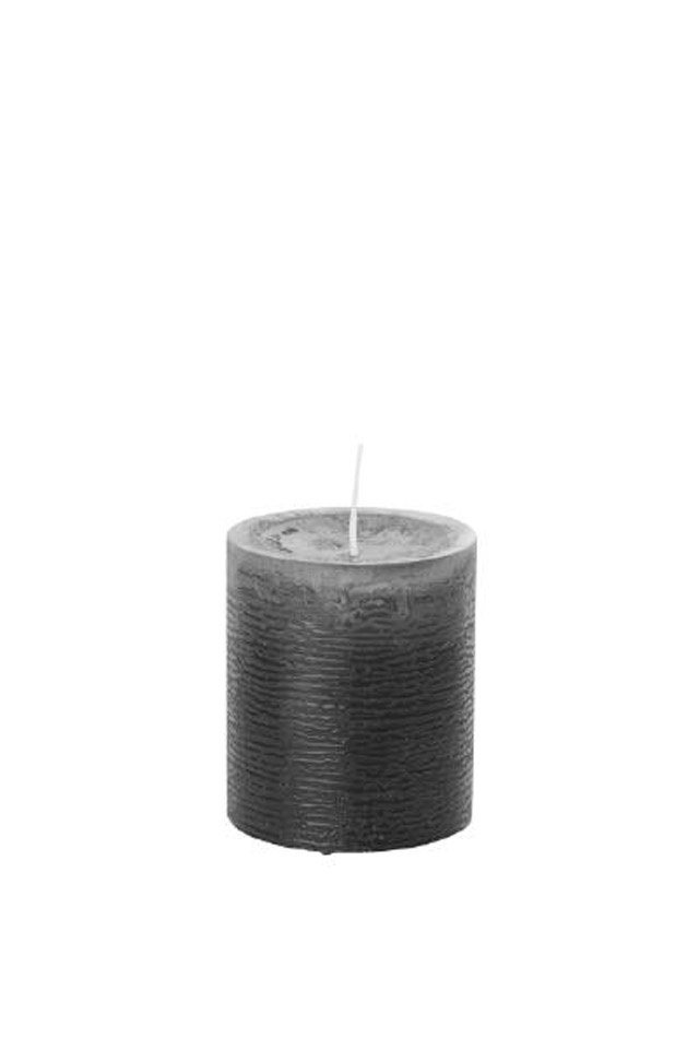 Wiedemann Kerzen Rustic-Kerze Rustik Marble Kerze (durchgefärbt mit Banderole von Wiedemann Kerzen