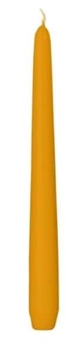 Wiedemann Kerzen Spitzkerzen Natur 250 x Ø 25 mm, 12 Stück, rußarm, tropffrei, hochwertiger Docht von Wiedemann Kerzen